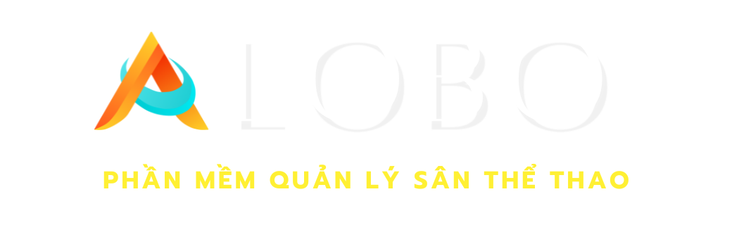 logo banner - Alobo - phần mềm quản lý sân cầu lông