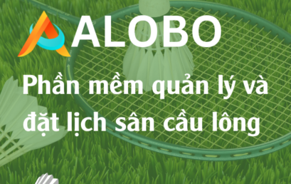 Phần mềm quản lý đặt lịch sân cầu lông