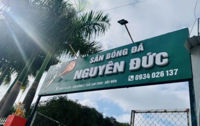 Câu chuyện số hóa quản lý sân thể thao của sân bóng đá Nguyên Đức – Hóc Môn cùng ALOBO