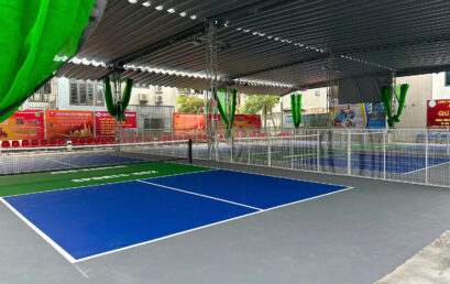 Cường Tiến Pickleball – 3 sân chuẩn thi đấu và hành trình số hóa ngay từ vạch xuất phát cùng ALOBO