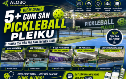 Điểm danh 5+ cụm sân Pickleball Pleiku chuẩn thi đấu mà anh em nên thử